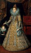 Frans Pourbus The Infanta Isabella Clara Eugenia Archduchess of Austria Spain oil painting artist